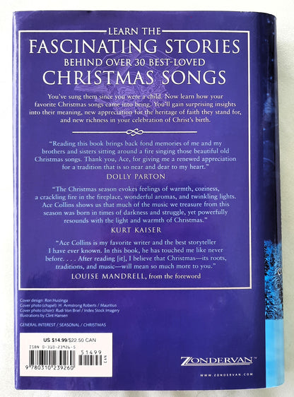 Stories Behind the Best-Loved Songs of Christmas by Ace Collins (Very good, 2001, HC, 192 pages, Zondervan)