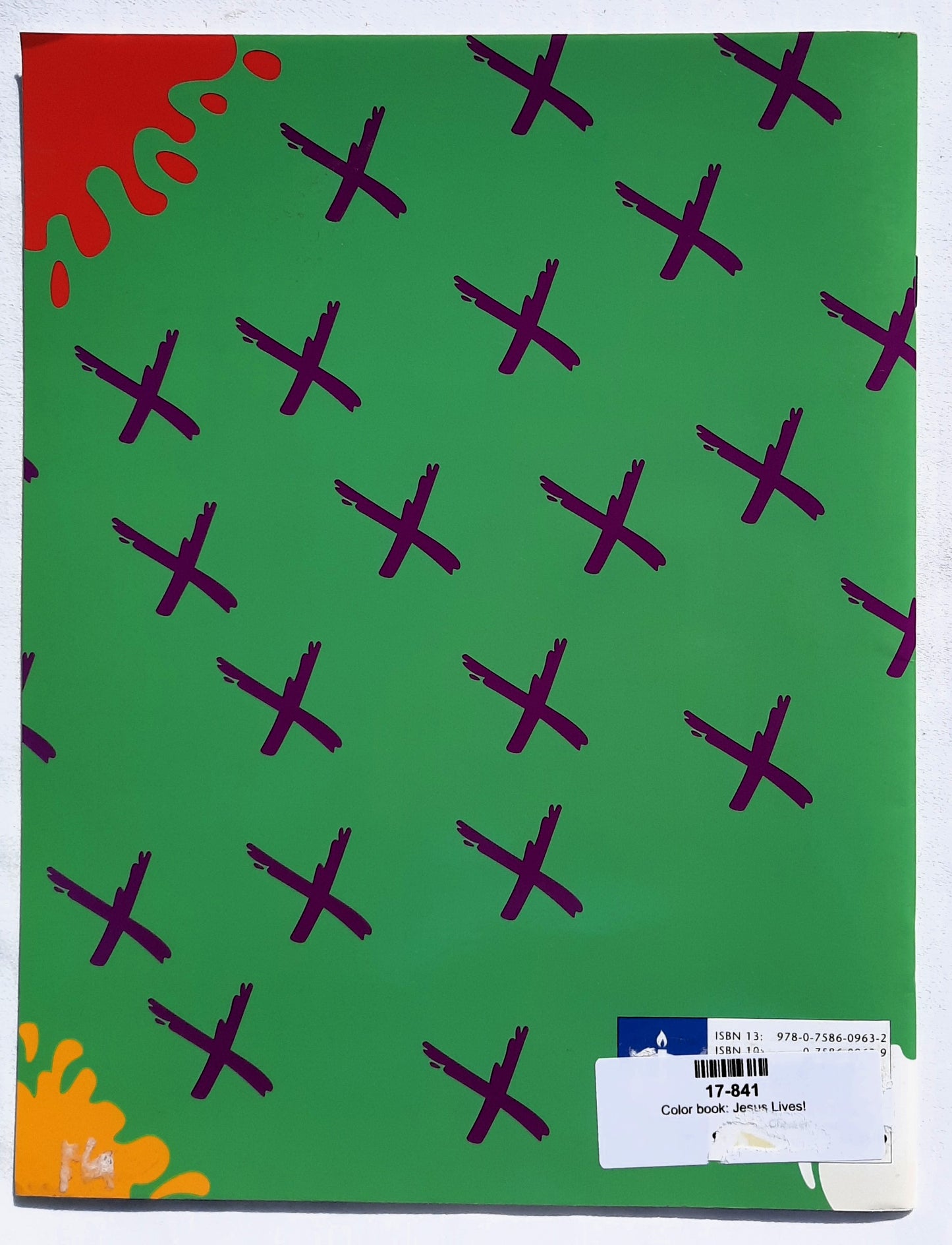 Coloring with Jesus: Jesus Lives! by Maria Ester H. de Sturtz (New, 2006, Pbk, 30 pages, Concordia Publishing)