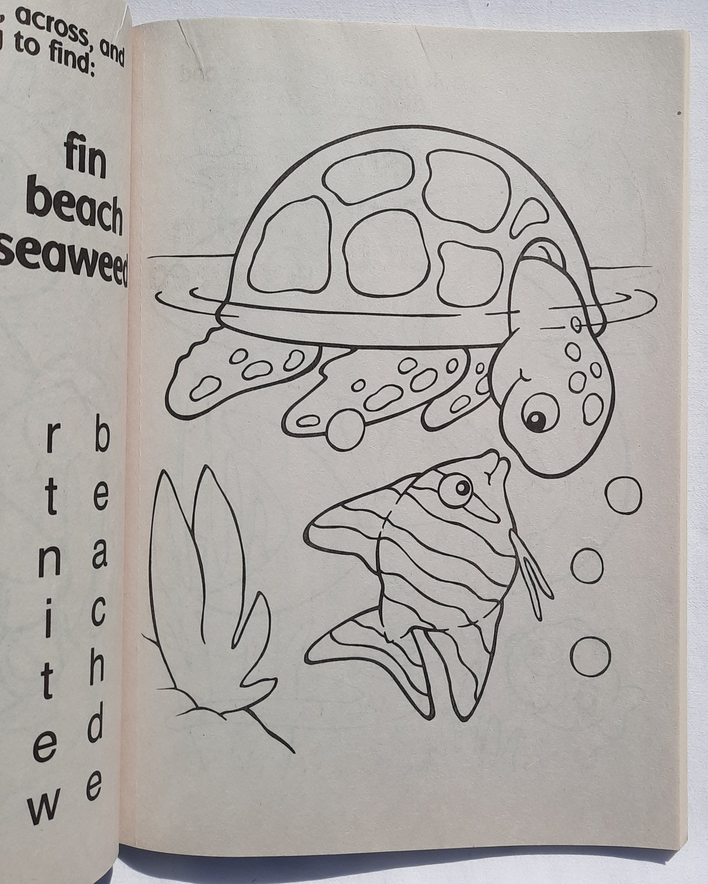 Wild World Jumbo Coloring and Activity Book: Amazing Ocean by Bendon (Like New, 80 pages)