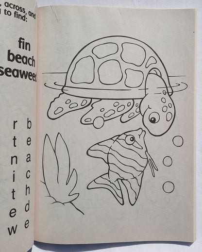 Wild World Jumbo Coloring and Activity Book: Amazing Ocean by Bendon (Like New, 80 pages)
