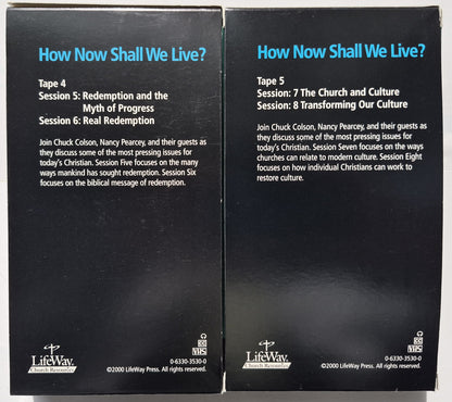 How Now Shall We Live? Adult Leader Kit von Charles Colson; Nancy Pearcy (Gut, 2000, LifeWay Church Resources)