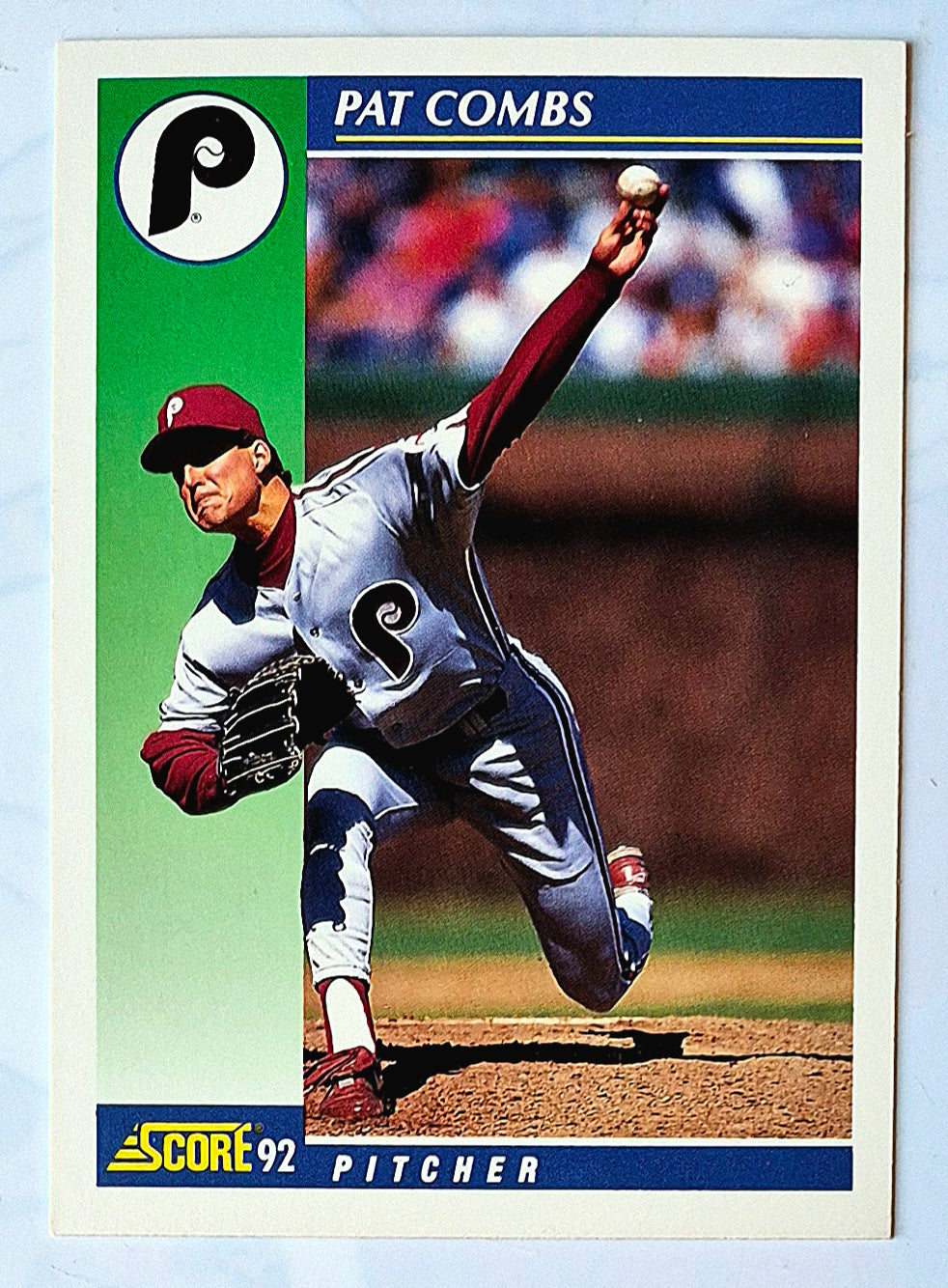 Scott Bailes California Angels Relief Pitcher 1992 Score #331 Baseballkarte (Exzellent)