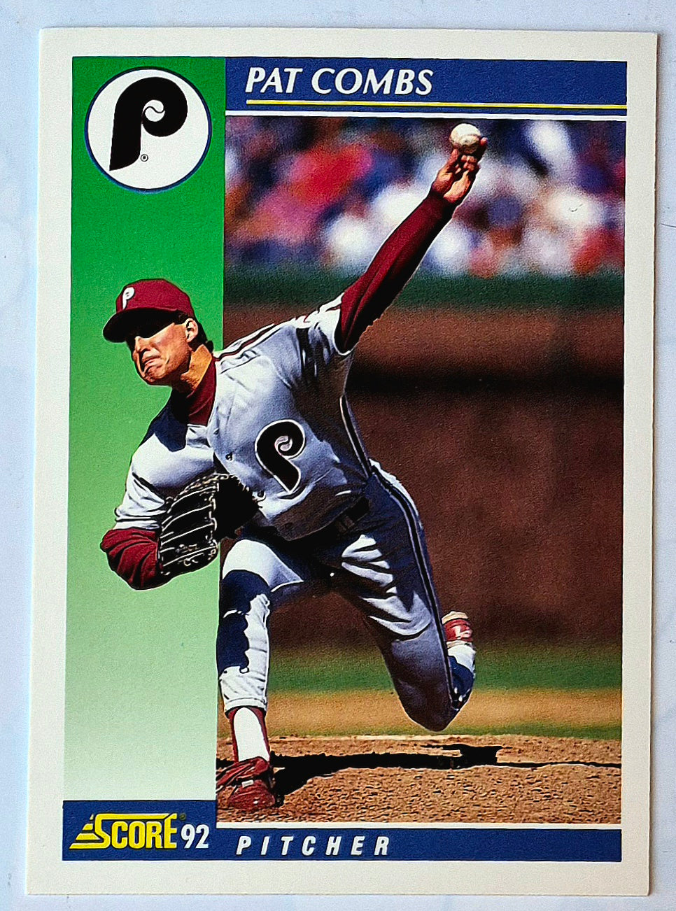 Scott Bailes California Angels Relief Pitcher 1992 Score #331 Baseballkarte (Exzellent)