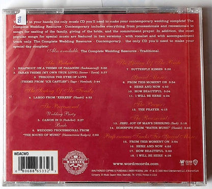 The Complete Wedding Resource: Contemporary Audio CD (Neu, 2006, Word Records)