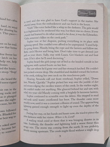 Petticoat Ranch by Mary Connealy (Lassoed in Texas #1, Good, 2007, Pbk, 285 pages, Barbour Books)
