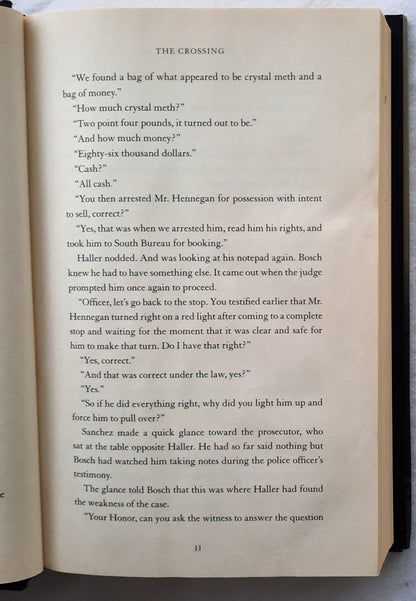 The Crossing by Michael Connelly (Bosch novel #18, Very Good, 2016, HC, 388 pages, Little, Brown and Co.)