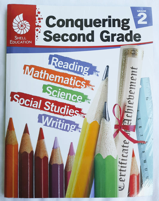 Conquering Second Grade 4-Book/Workbook SET by Teacher Created Materials (New, 2018, Pbk)