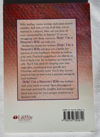 Help! I'm a Deacon's Wife by Convention Press (Very good, 2003, PBK, 70 pages, LifeWay)