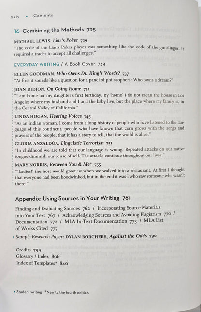 Back to the Lake: A Reader and Guide 4th Edition by Thomas Cooley (Very good, 2020, PBK, 844 pages, Norton)