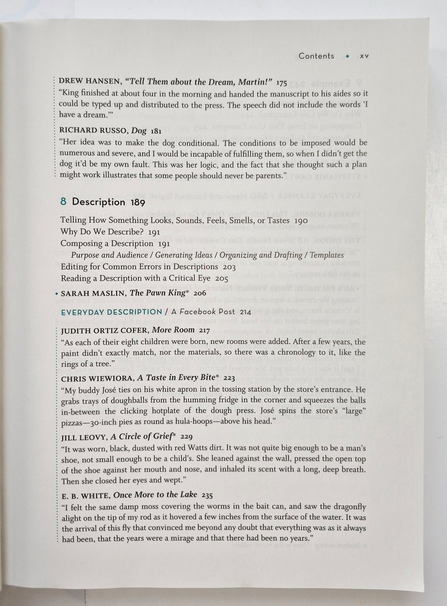 Back to the Lake: A Reader and Guide 4th Edition by Thomas Cooley (Very good, 2020, PBK, 844 pages, Norton)