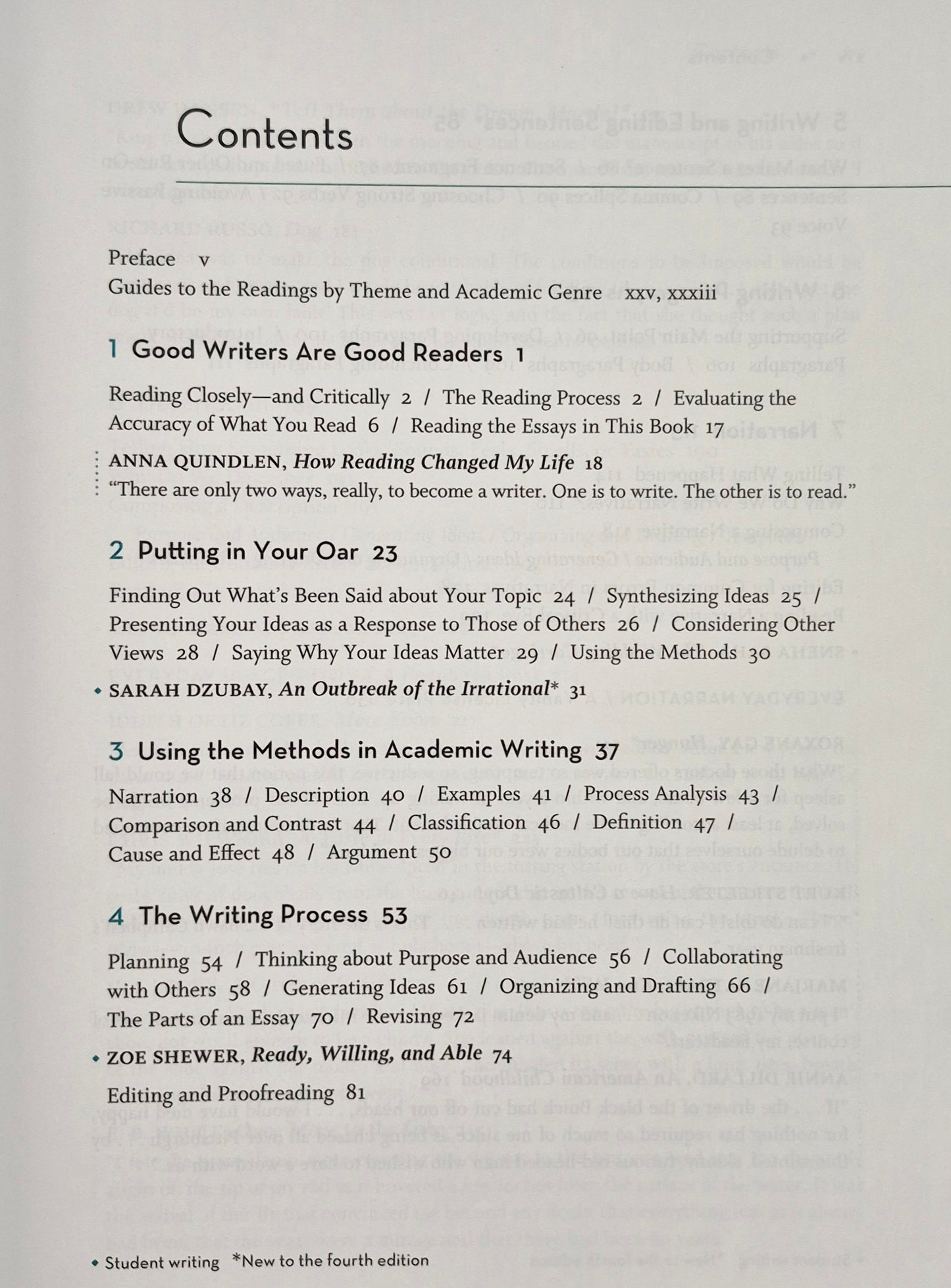 Back to the Lake: A Reader and Guide 4th Edition by Thomas Cooley (Very good, 2020, PBK, 844 pages, Norton)