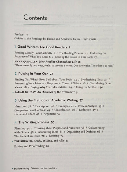 Back to the Lake: A Reader and Guide 4th Edition by Thomas Cooley (Very good, 2020, PBK, 844 pages, Norton)