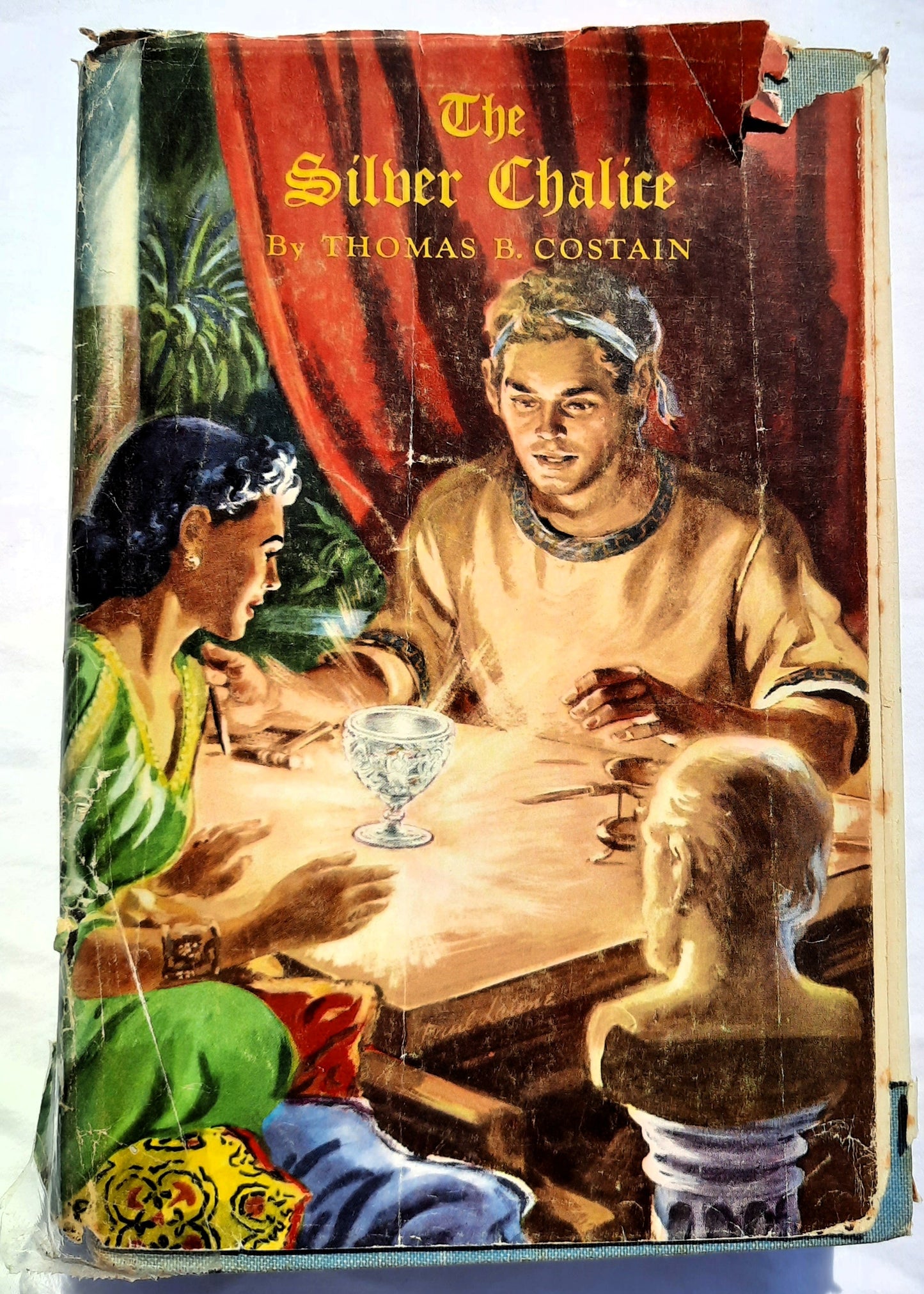 The Silver Chalice by Thomas Costain (Good, 1952, HC, 533 pages Peoples Book Club)