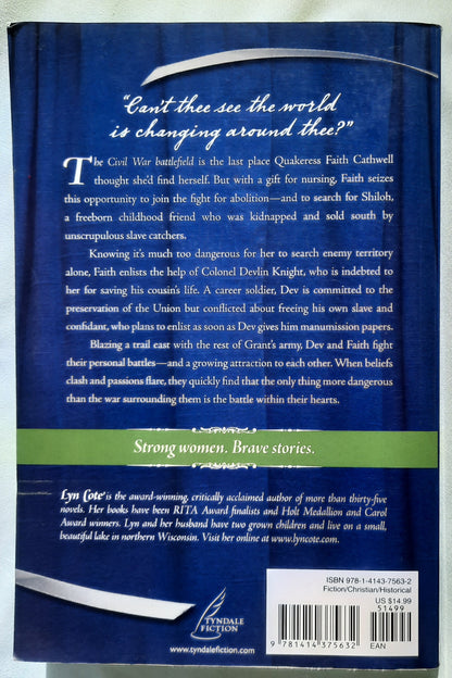 Faith by Lyn Cote (Quaker Brides #3, Very good, 2016, Pbk, 371 pages, Tyndale)