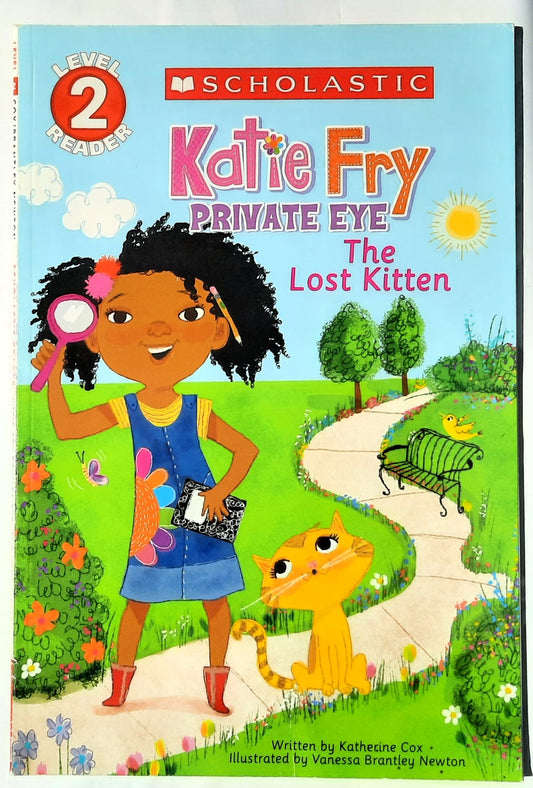 Katie Fry Private Eye: The Lost Kitten by Katherine Cox (Good, 2015, Pbk, 32 pages, Scholastic)