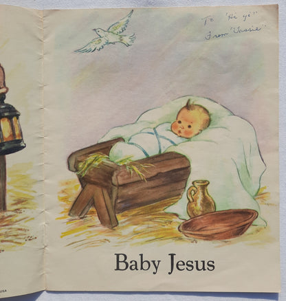 Baby Jesus Plastic Book by C.R. Gibson Company (Very good, 1968, Pbk, 12 pages)