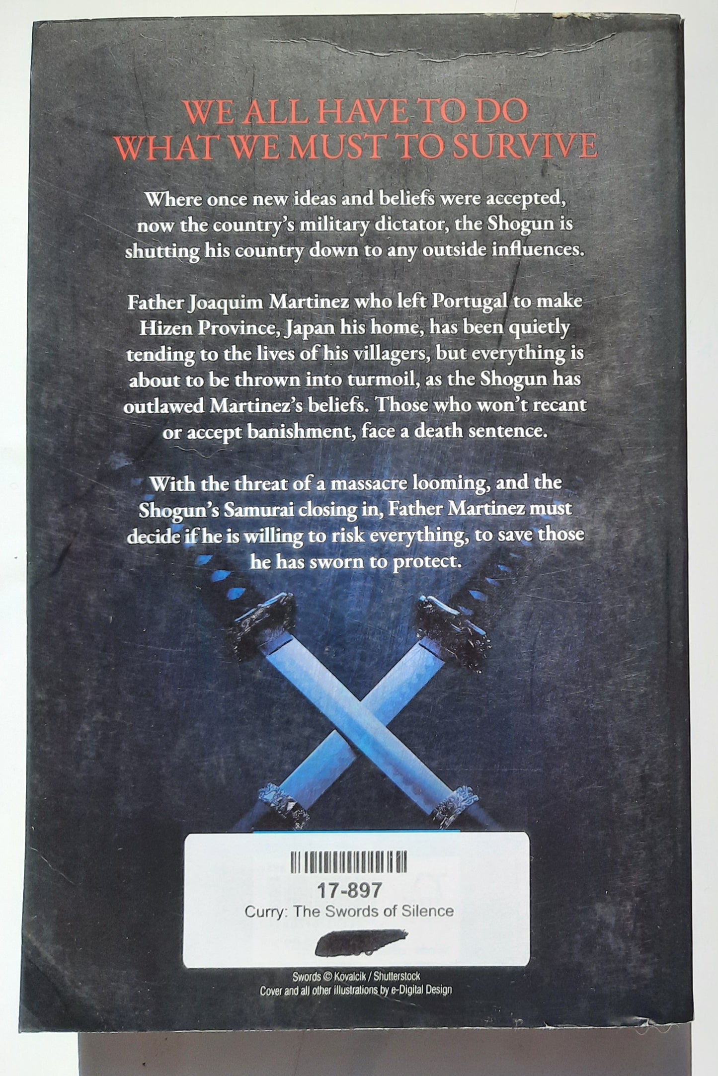 The Swords of Silence by Shaun Curry (Swords of Fire #1, New, 2019, Pbk, 350 pages, HarperCollins)