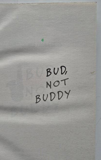 Bud, Not Buddy by Christopher Paul Curtis (Very good, 2002, Pbk, 288 pages, Scholastic)