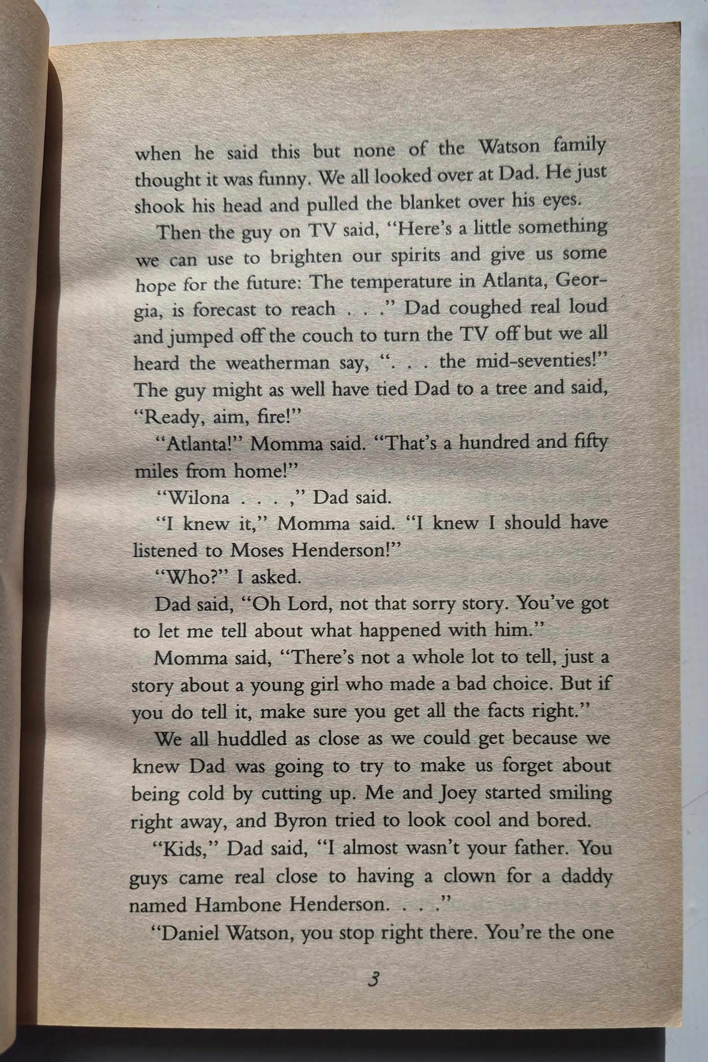 The Watsons Go to Birmingham - 1963 by Christopher Paul Curtis (Very good, 1998, Pbk, 211 pages, Scholastic)