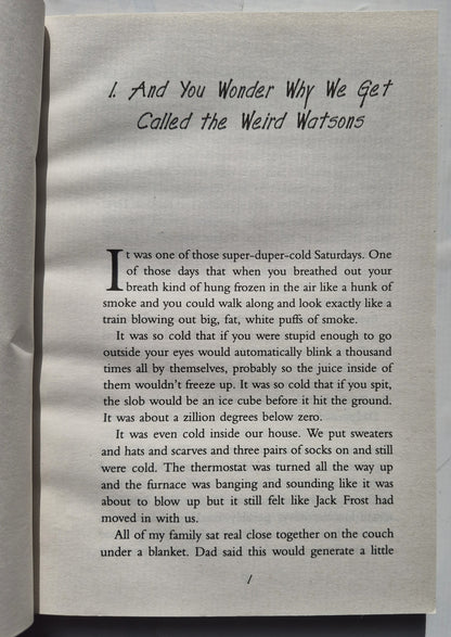 The Watsons Go to Birmingham - 1963 by Christopher Paul Curtis (Very good, 1998, Pbk, 211 pages, Scholastic)