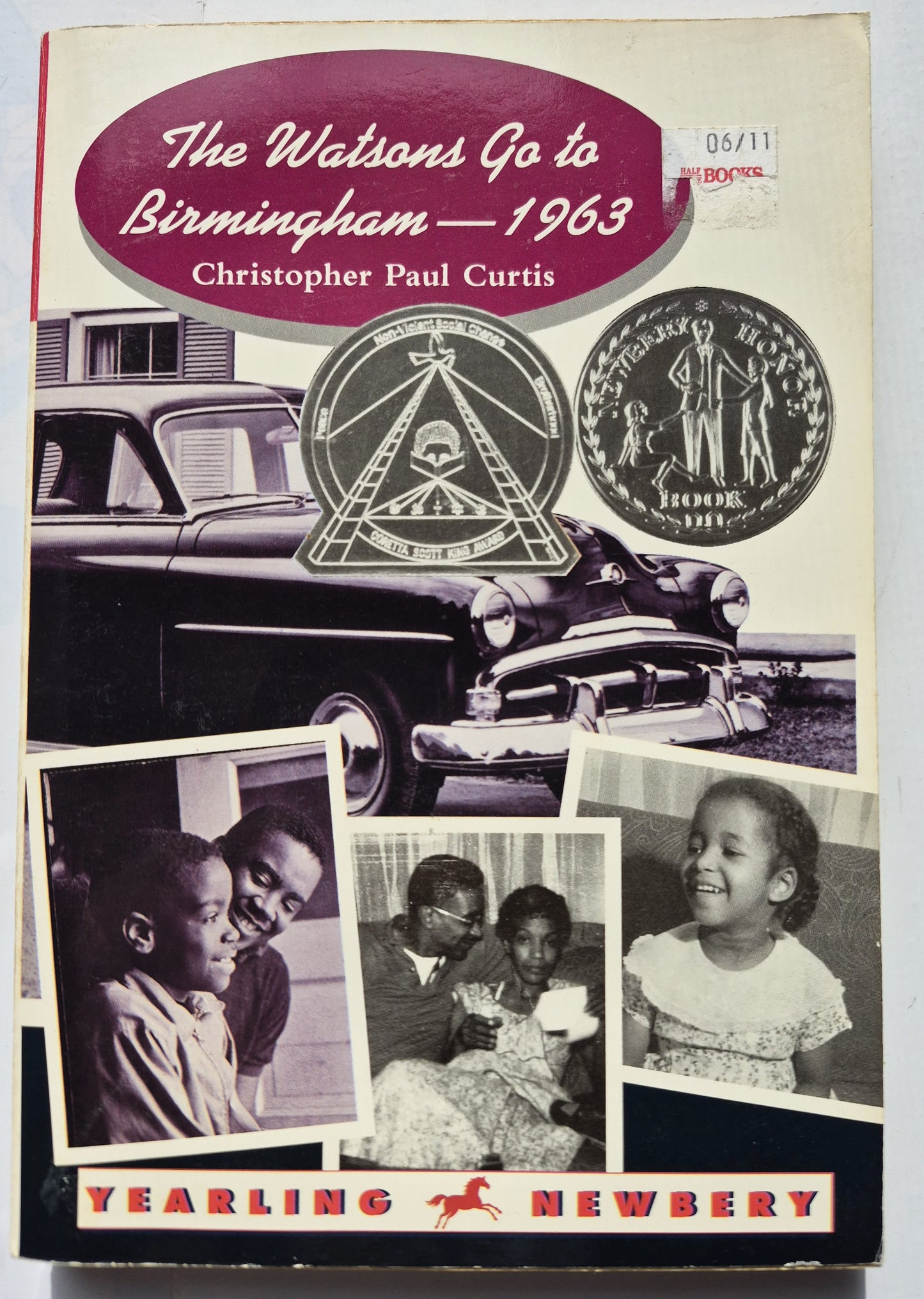 The Watsons Go to Birmingham - 1963 by Christopher Paul Curtis (Very good, 1997, Pbk, 211 pages, Scholastic)