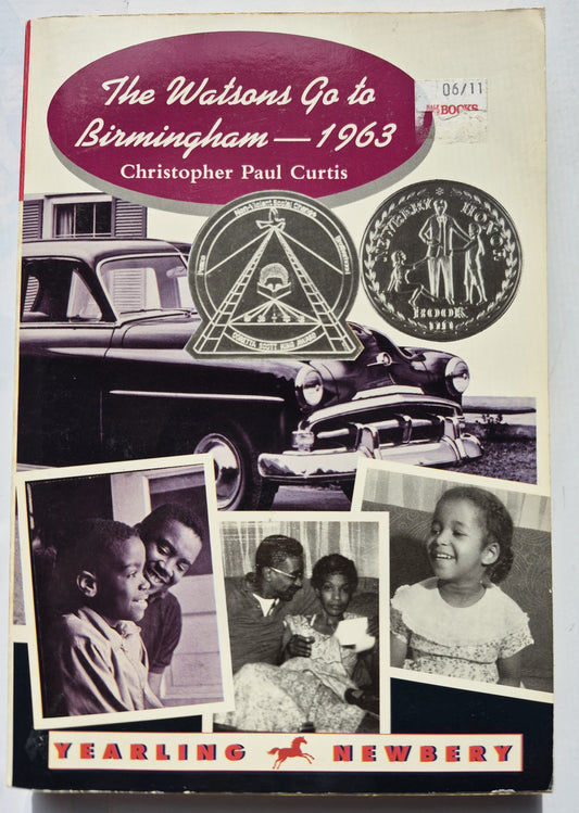 The Watsons Go to Birmingham - 1963 by Christopher Paul Curtis (Very good, 1997, Pbk, 211 pages, Scholastic)