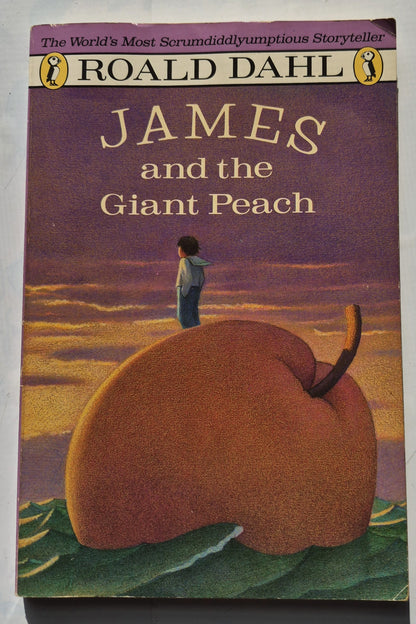 James and the Giant Peach by Roald Dahl (Very good, 1988, Pbk, 120 pages, Puffin Books)