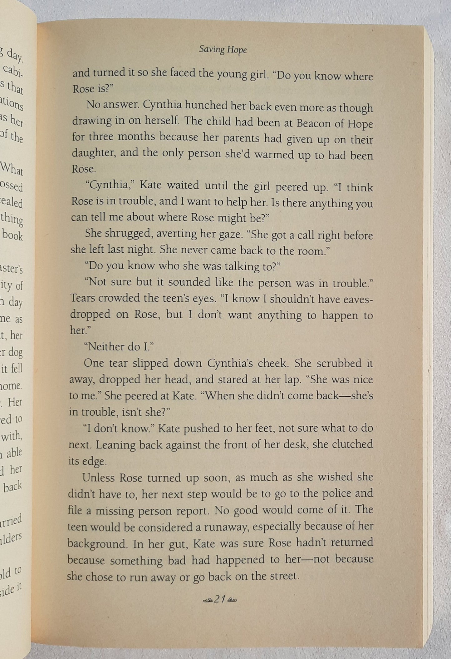 Saving Hope by Margaret Daley (Men of the Texas Rangers #1, Very good, 2012, Pbk, 335 pages, Abingdon Press)