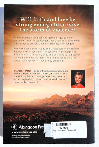 Shattered Silence #2 by Margaret Daley (Men of the Texas Rangers, New, 2012, Pbk, 336 pages)