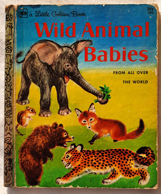 Wild Animal Babies by Kathleen N. Daly (Acceptable, 1972, HC, 24 pages, A Golden Book)