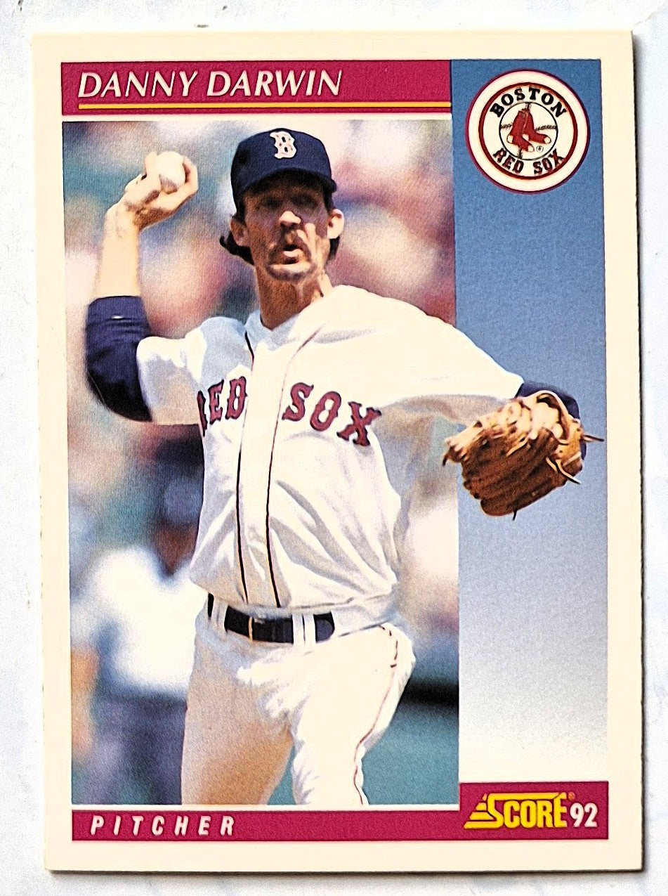 Scott Bailes California Angels Relief Pitcher 1992 Score #331 Baseballkarte (Exzellent)