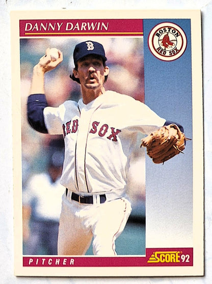 Scott Bailes California Angels Relief Pitcher 1992 Score #331 Baseballkarte (Exzellent)