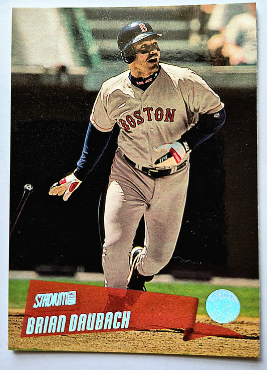 2000 Stadium Club Brian Daubach Boston Red Sox #183 Baseballkarte TOPPS Neuwertiger Zustand