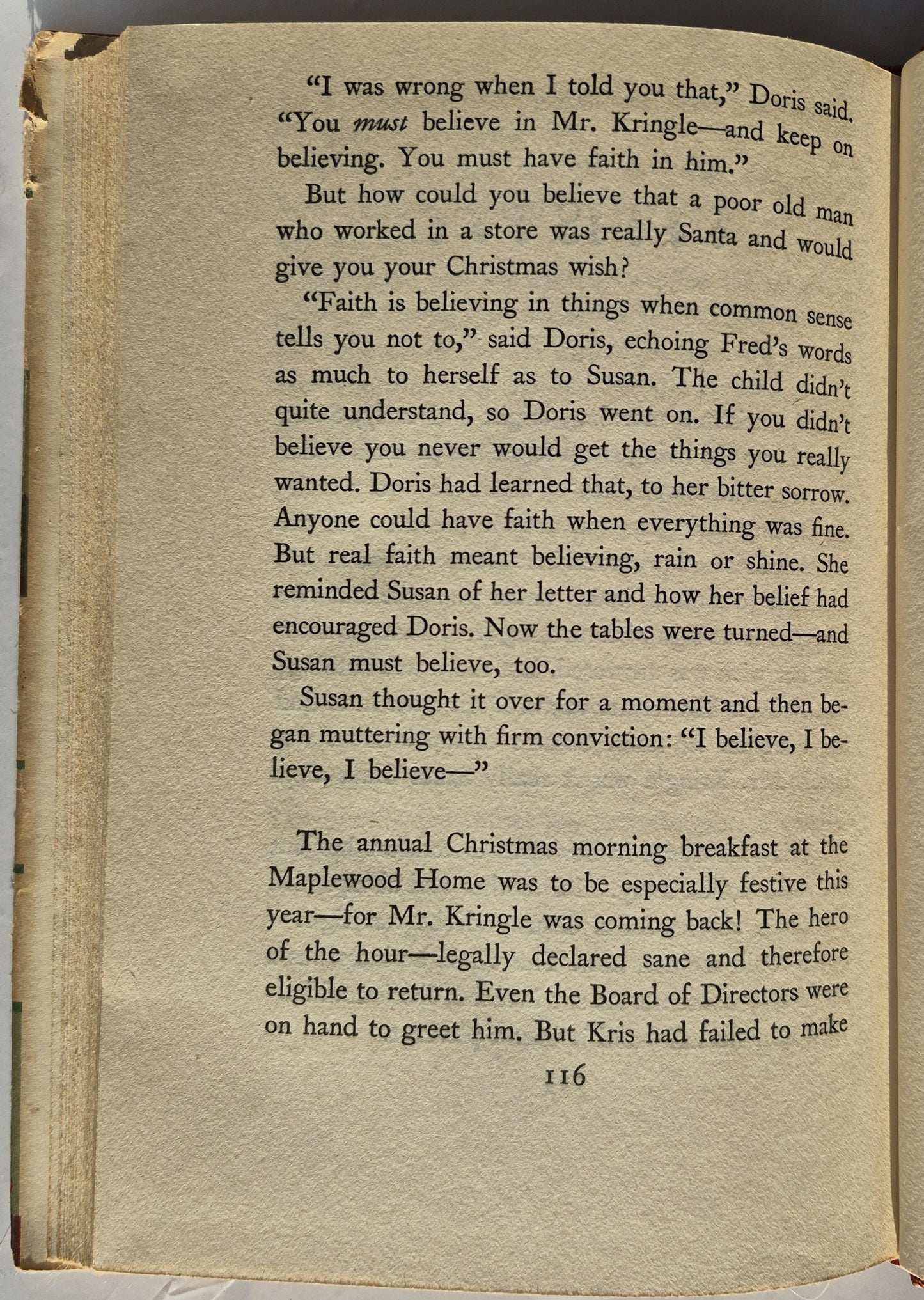 Das Wunder von Manhattan von Valentine Davies (Gut, 1947, gebunden, 120 Seiten, Harcourt, Brace and Company)