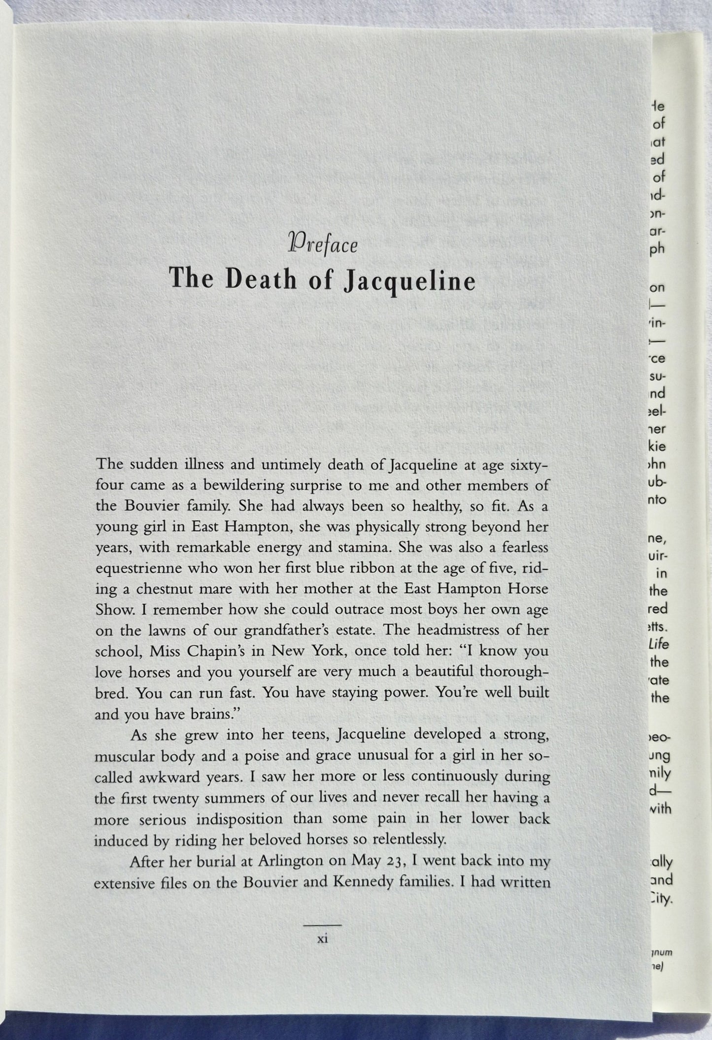 Jacqueline Bouvier: Eine intime Biografie von John H. Davis (Wie neu, 1996, HC, 208 Seiten, John Wiley & Sons, Inc.)