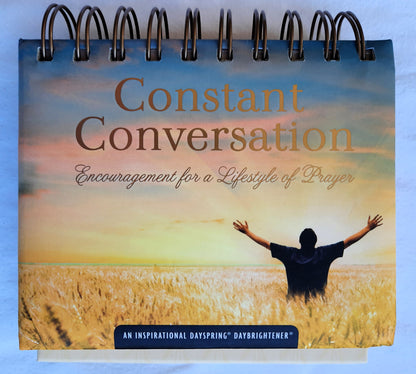Daybrightener Constant Conversation by Dayspring (Very Good, 2014, Spiral-bound, 365 pages)