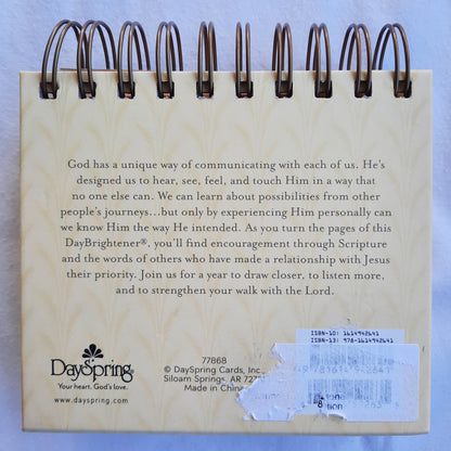 Daybrightener Constant Conversation by Dayspring (Very Good, 2014, Spiral-bound, 365 pages)