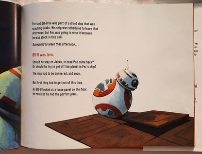 BB-8 On the Run by Drew Daywalt (Like new, 2017, HC, Lucasfilm, 40 pages)