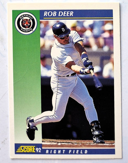 Scott Bailes California Angels Relief Pitcher 1992 Score #331 Baseballkarte (Exzellent)
