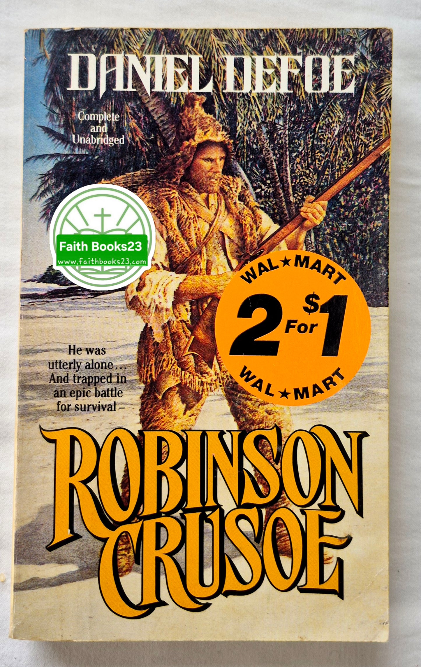 Robinson Crusoe von Daniel Defoe (Sehr gut, Taschenbuch, 350 S., Aerie Books Ungekürzt)