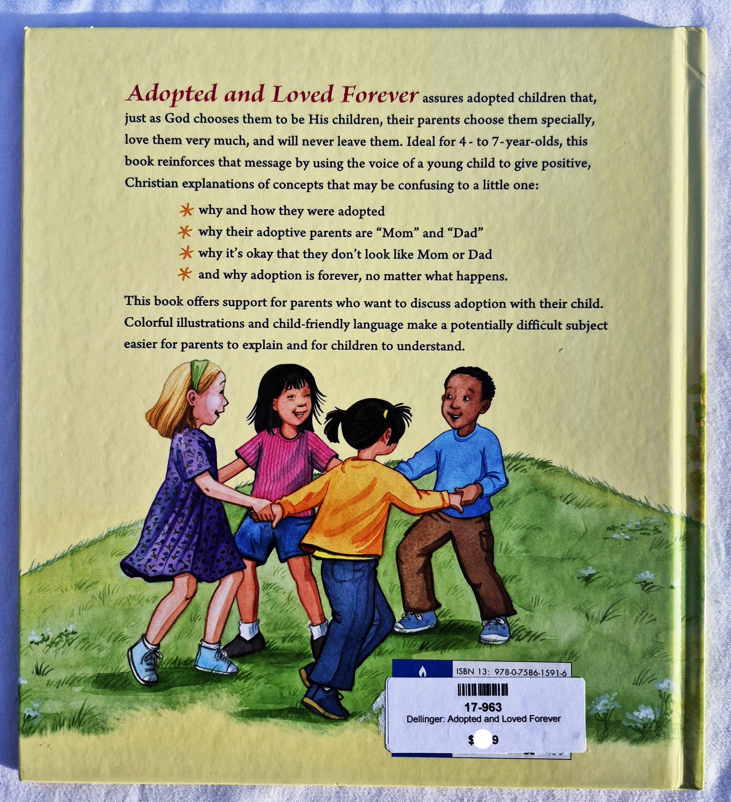Adoptiert und für immer geliebt von Annetta E. Dellinger (Neu, 2009, gebunden, 32 Seiten, Concordia Publishing)