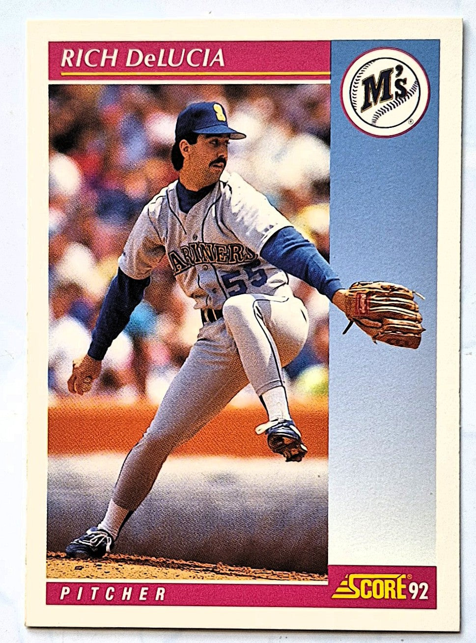 Scott Bailes California Angels Relief Pitcher 1992 Score #331 Baseballkarte (Exzellent)
