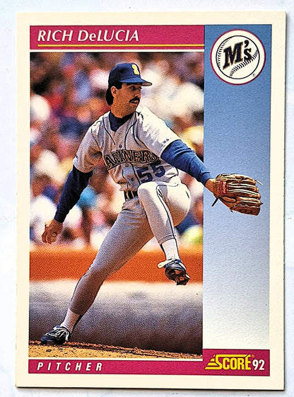 Scott Bailes California Angels Relief Pitcher 1992 Score #331 Baseballkarte (Exzellent)
