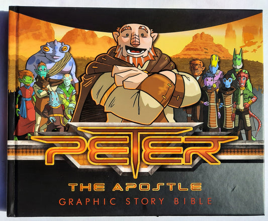 Peter The Apostle Graphic Bible Story by Mario Dematteo (New, 2021, HC, 192 pages, Broadstreet)