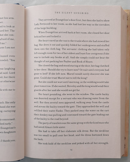 The Silent Songbird by Melanie Dickerson (Fairy Tale Romance #7, Very good, 2016, HC, 296 pages, Thomas Nelson)