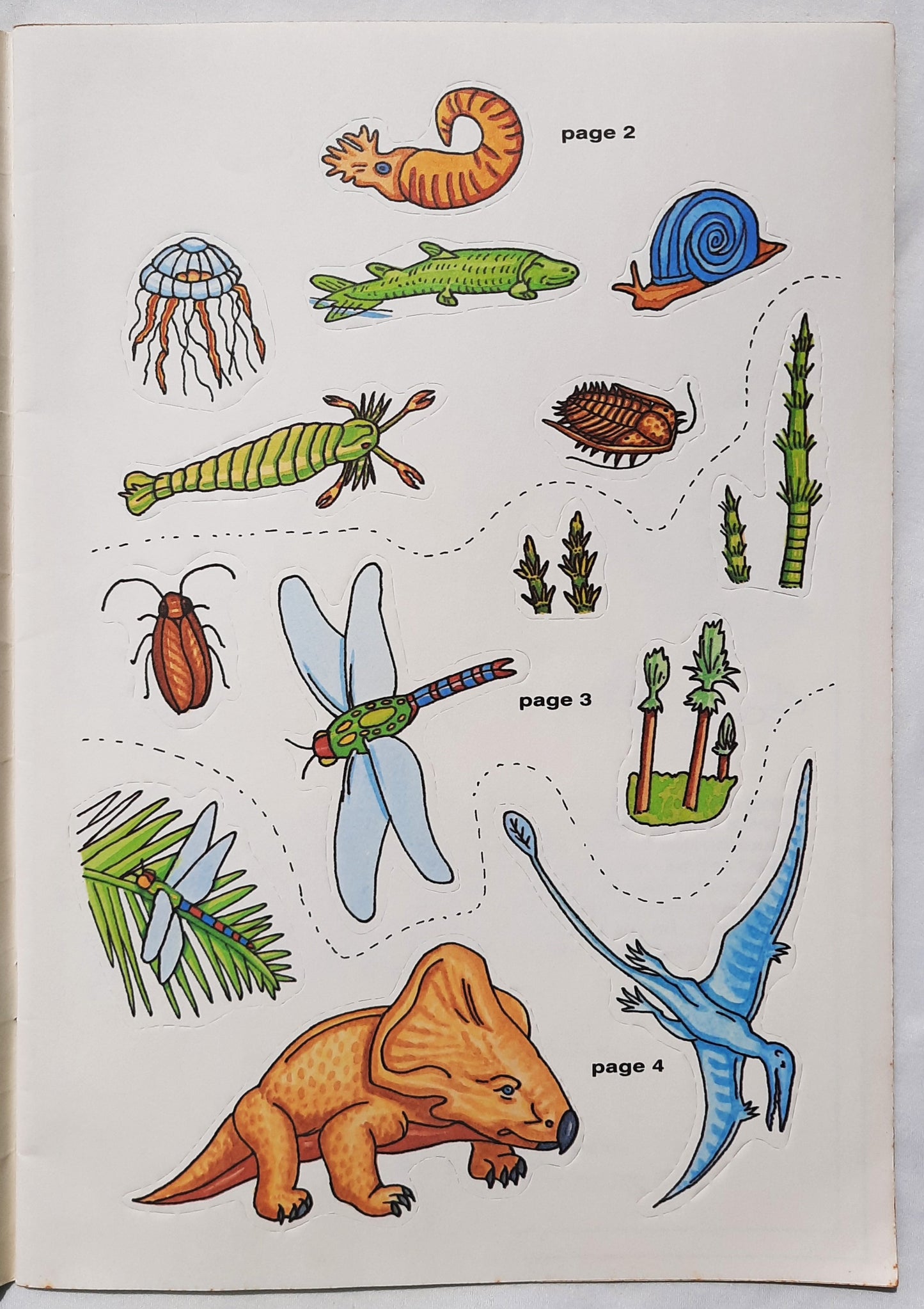 A Golden Book: Dinosaurs Sticker Fun (New/Unused, 1984, Pbk, 20 pages, Western Publishing Co.)