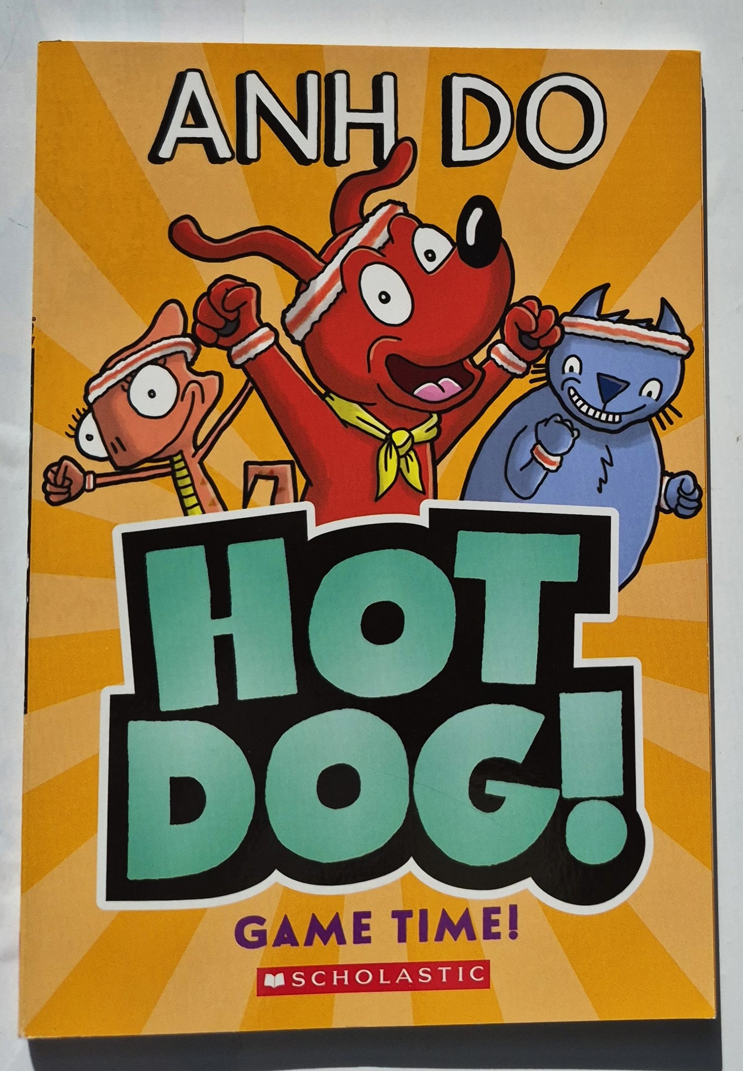 Hot Dog! Game Time! by Anh Do (New, 2021, Pbk, 122 pages, Scholastic)