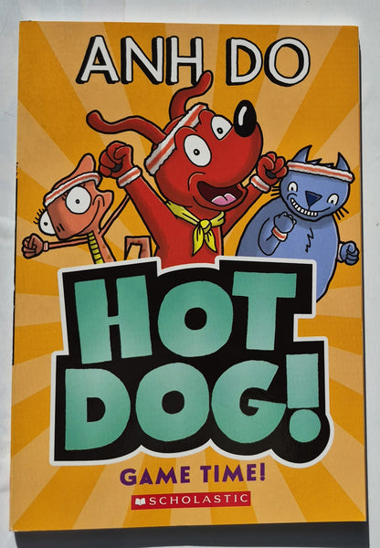 Hot Dog! Game Time! by Anh Do (New, 2021, Pbk, 122 pages, Scholastic)