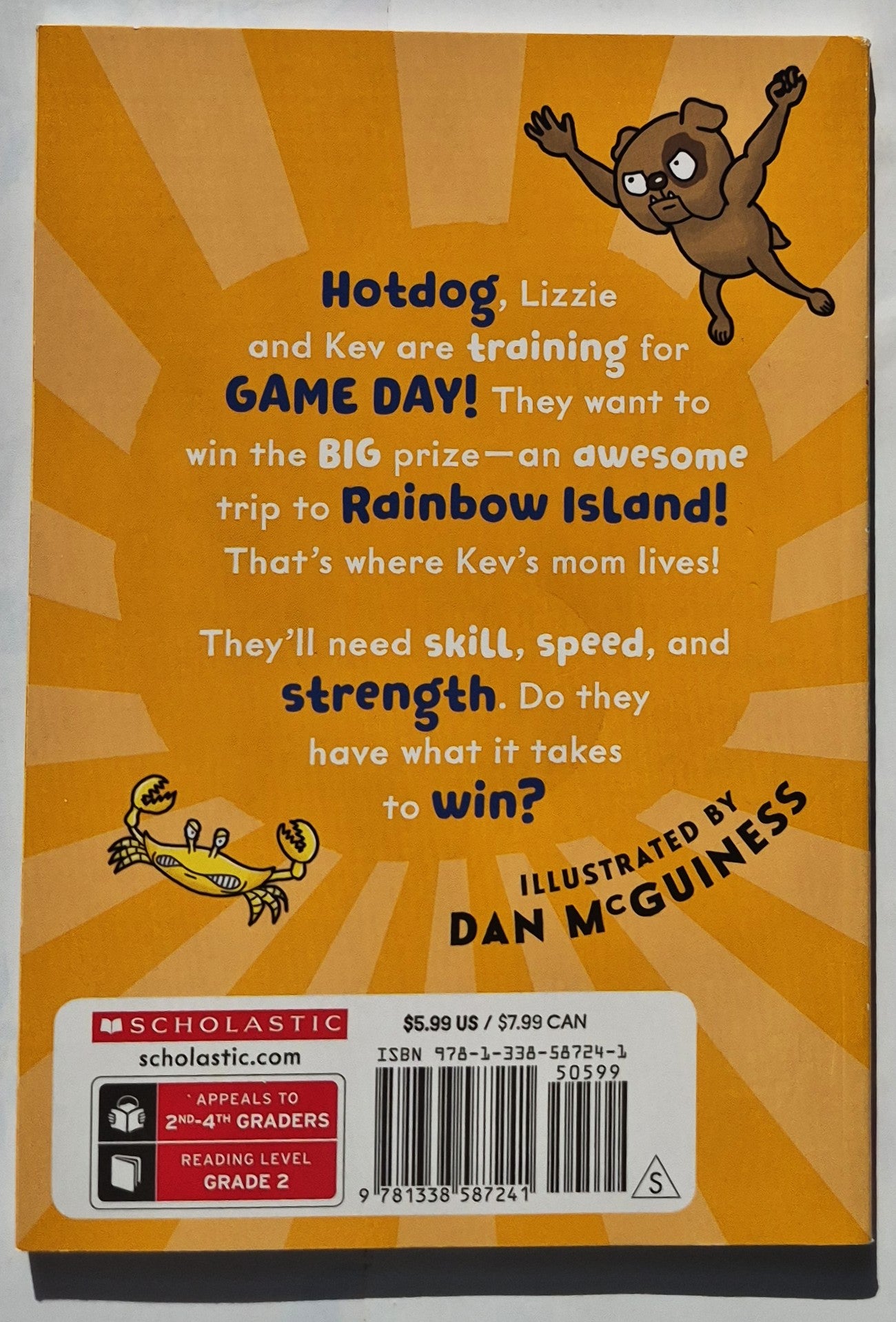Hot Dog! Game Time! by Anh Do (New, 2021, Pbk, 122 pages, Scholastic)