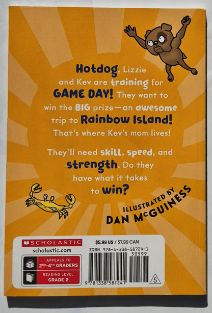 Hot Dog! Game Time! by Anh Do (New, 2021, Pbk, 122 pages, Scholastic)